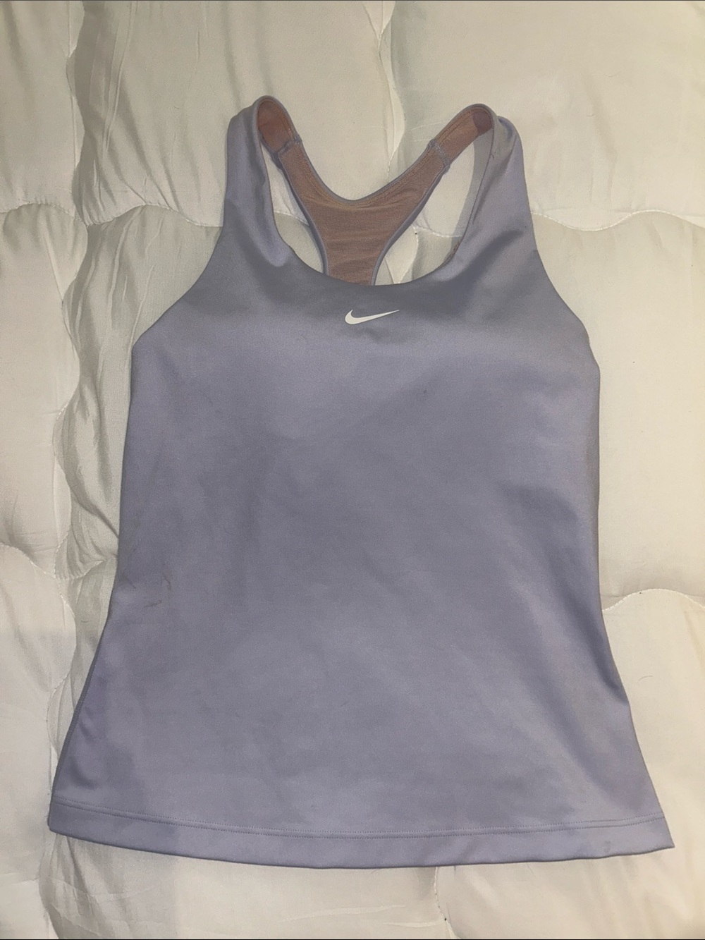 Nike Women’s Lavender Racerback Active Tank - Light Purple